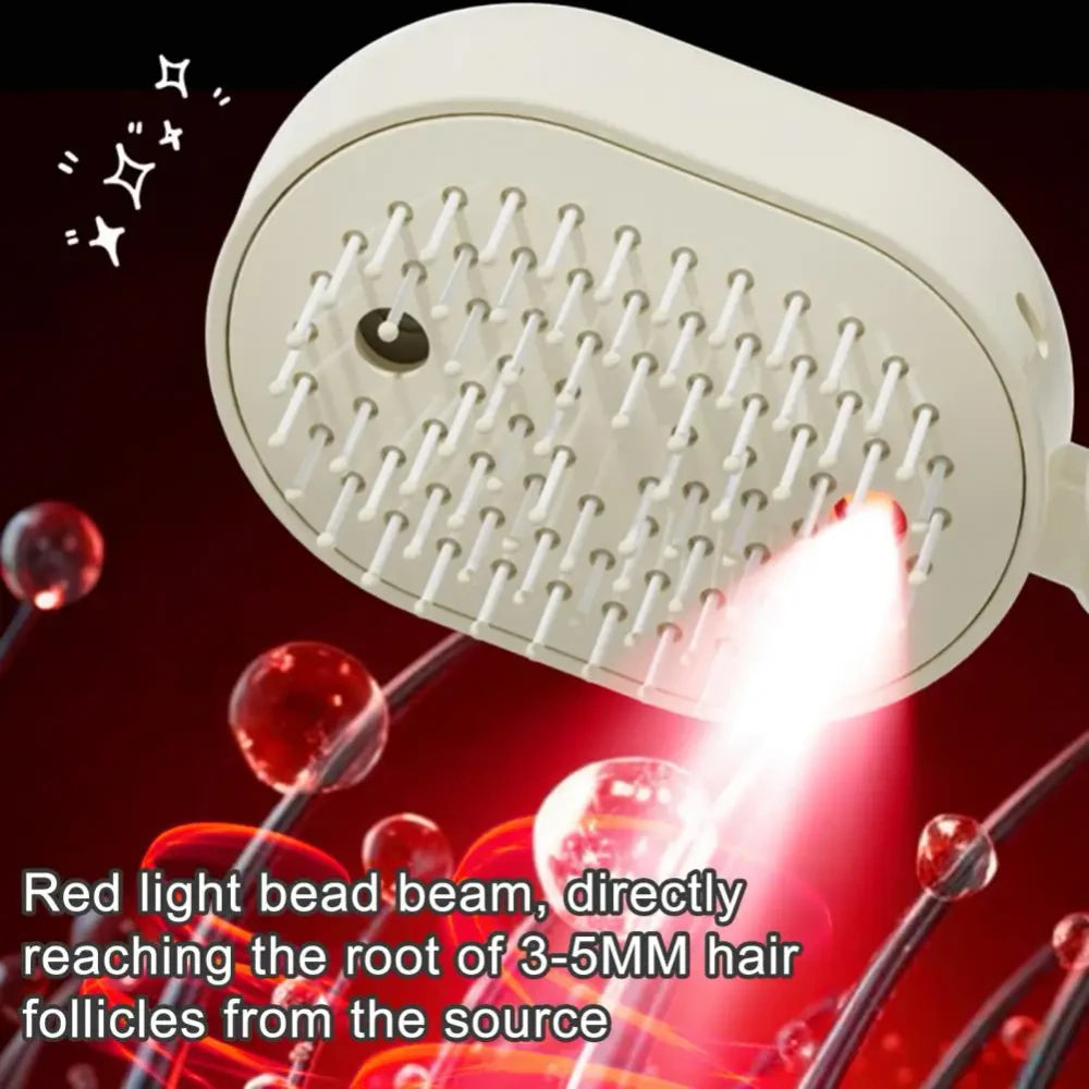 Electric Misting Hair Brush
