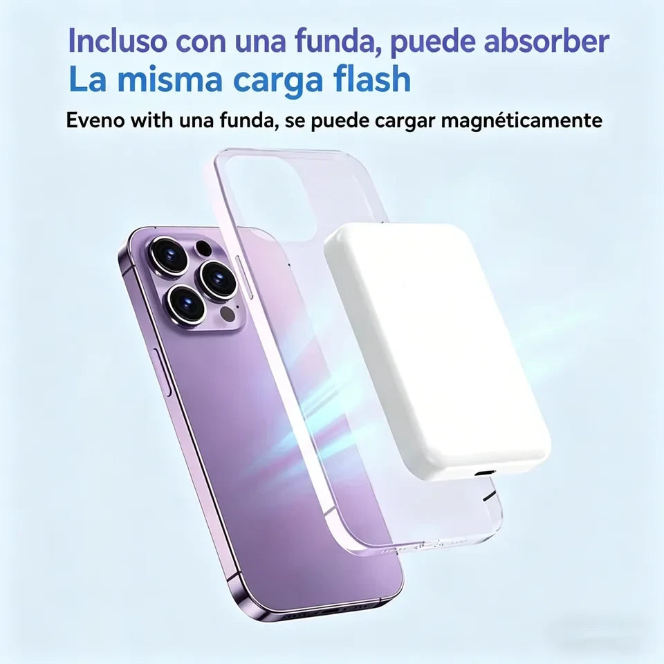 Magnetic Wireless Portable Power Bank