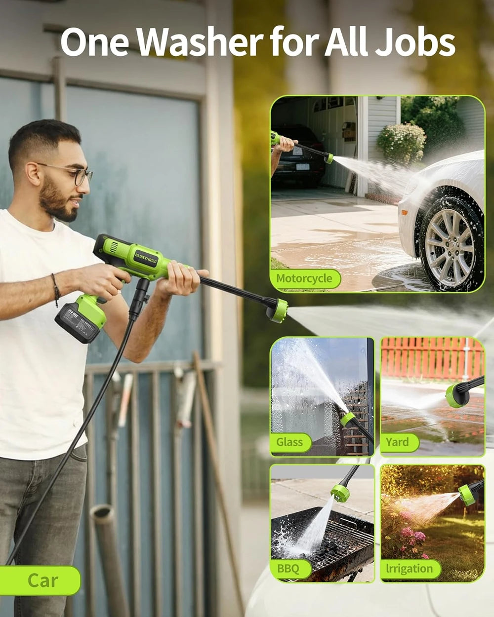Blissthrill Cordless Portable Washer