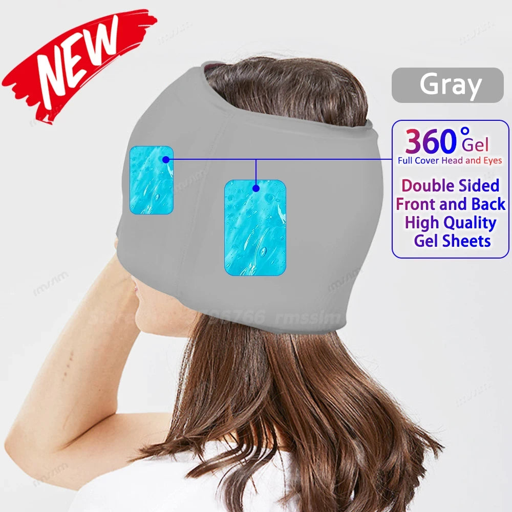 Cold Compress Migraine Relief Cap