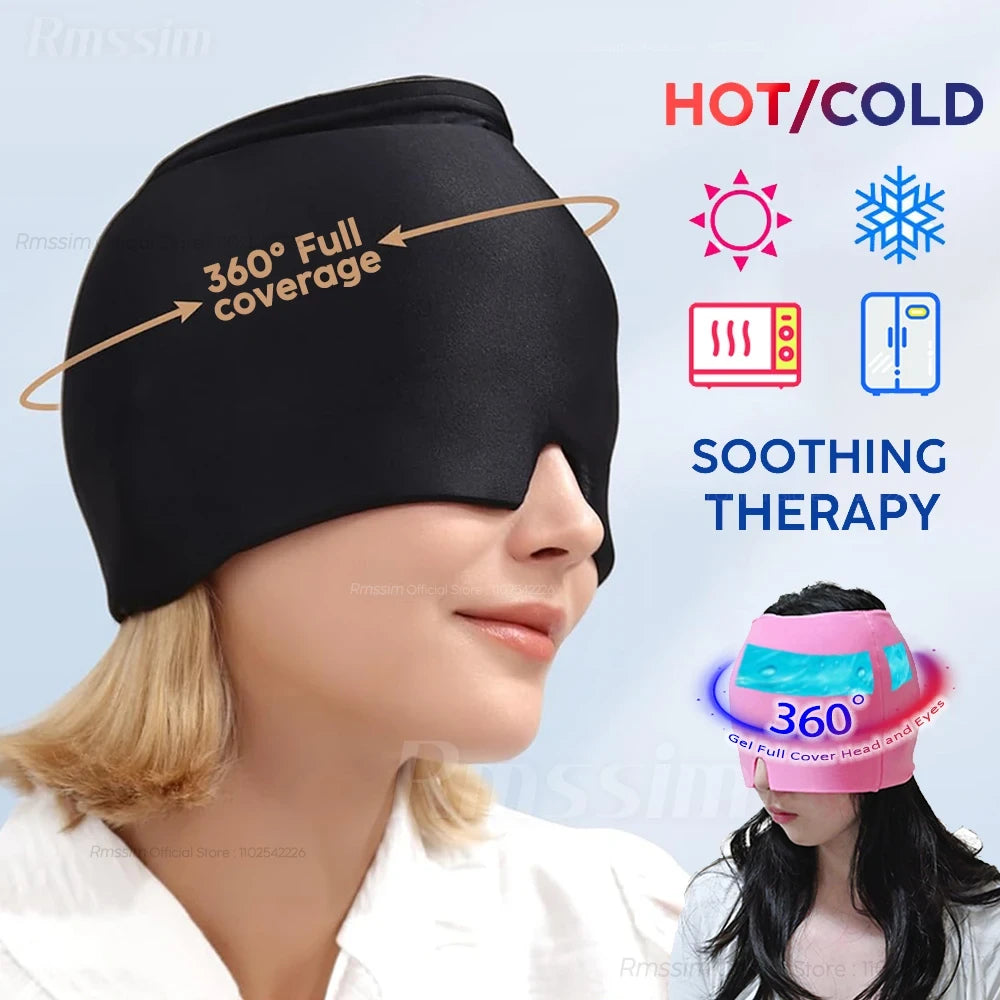 Cold Compress Migraine Relief Cap