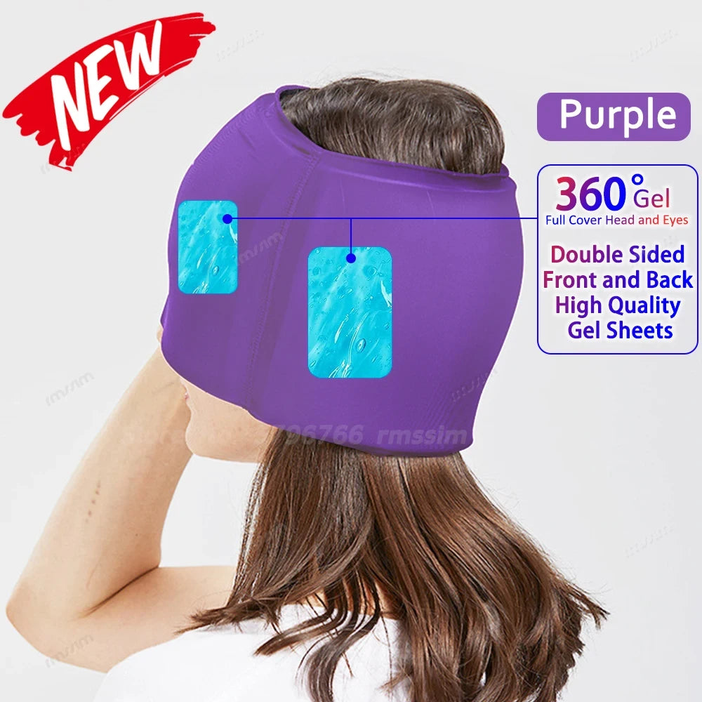 Cold Compress Migraine Relief Cap