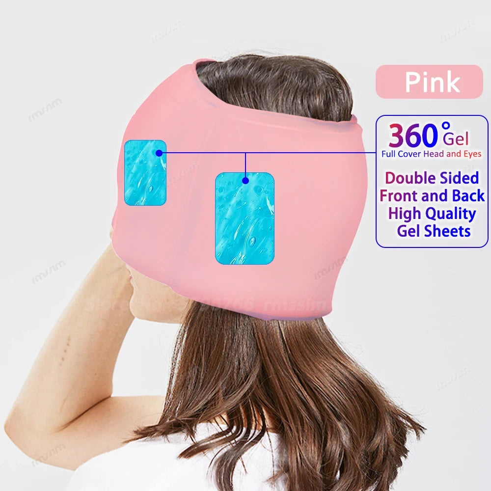 Cold Compress Migraine Relief Cap