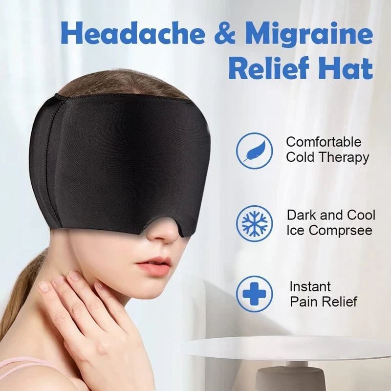 Cold Compress Migraine Relief Cap